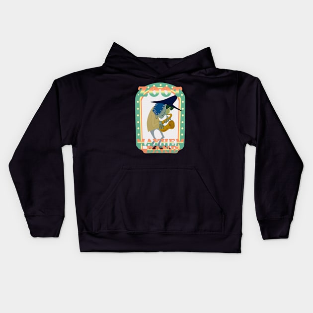 zoot mayhem Kids Hoodie by Primitive Podcast